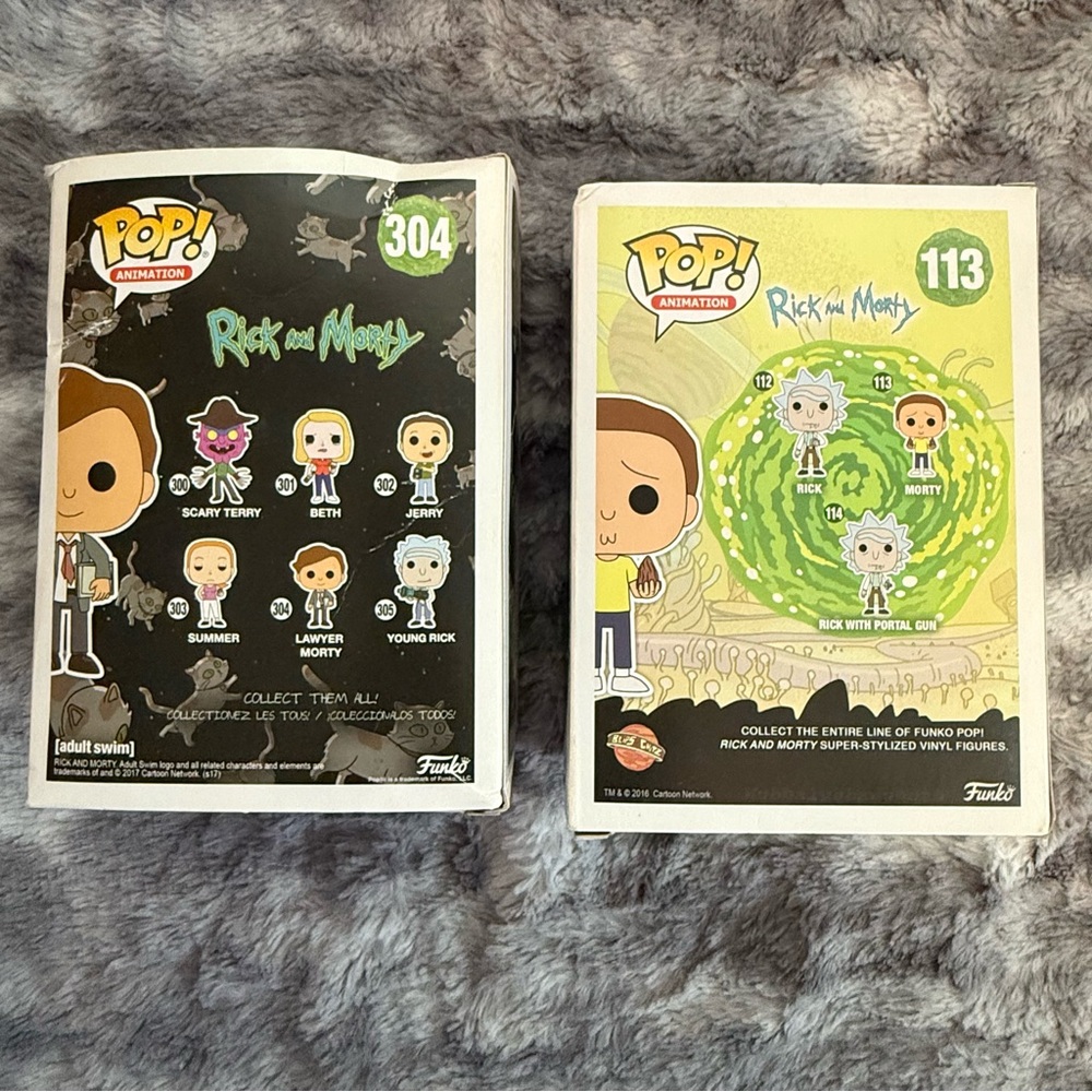 Funko Pop Morty & Lawyer Morty - Picture 2 of 6